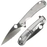 Нож Daggerr Sting frame lock serrated satin сталь VG-10 рукоять Stainless steel