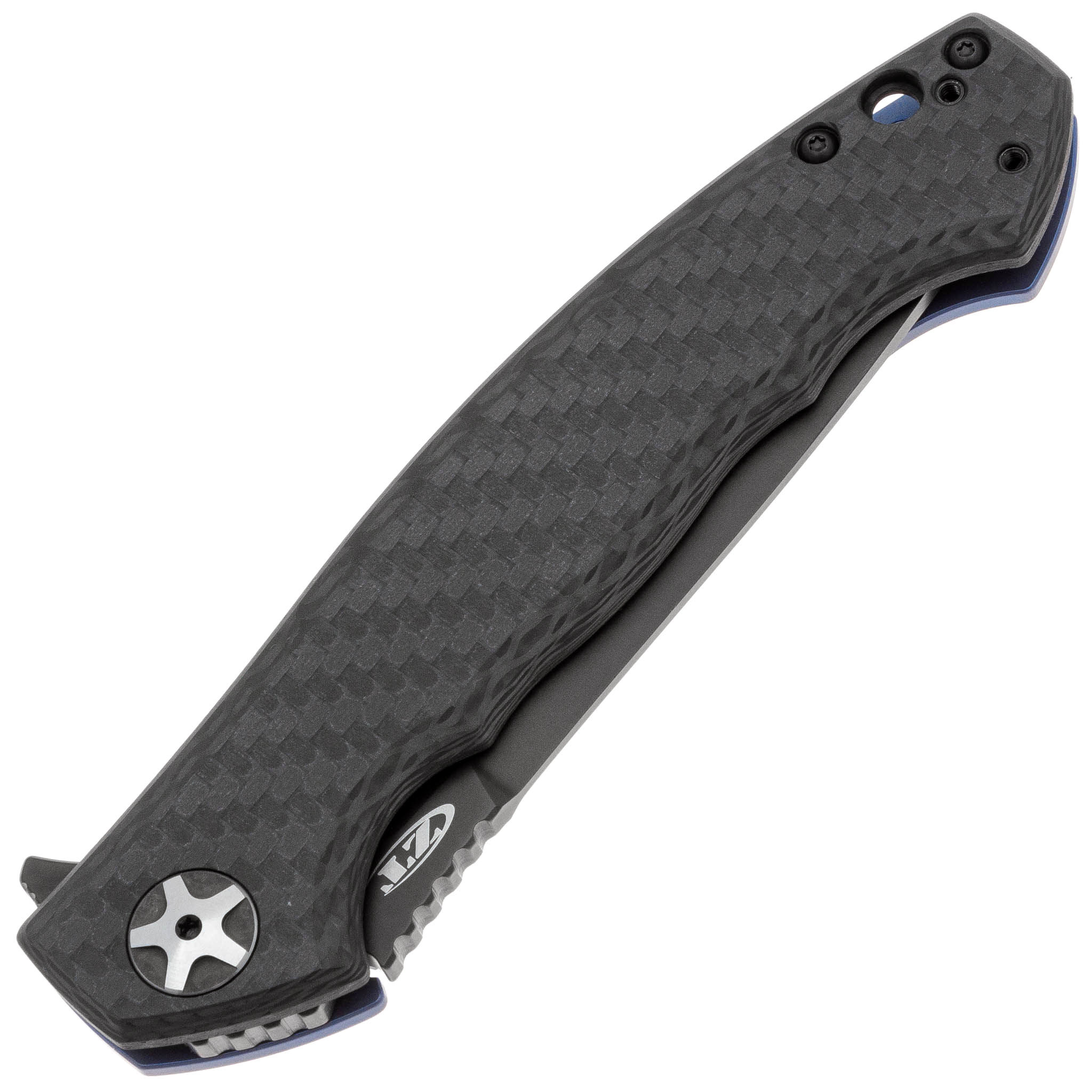 Нож ZT 0452 0452CFBLUBLK | Магазин Forest-Home