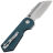 Нож Vosteed Hedgehog satin сталь S35VN рукоять Blue Aluminum