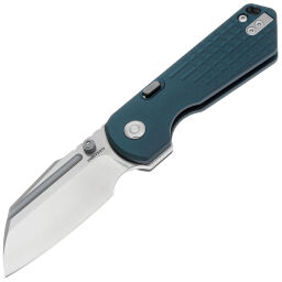 Нож Vosteed Hedgehog satin сталь S35VN рукоять Blue Aluminum