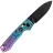 Нож Vosteed Raccoon TiSlim Halloween Monster сталь 154CM рукоять Titanium