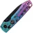 Нож Vosteed Raccoon TiSlim Halloween Monster сталь 154CM рукоять Titanium