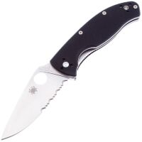 Нож Spyderco Tenacious PS сталь 8Cr13MoV рукоять Black G10 (C122GPS)