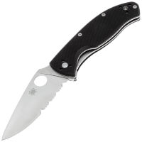 Нож Spyderco Tenacious PS сталь 8Cr13MoV рукоять Black G10 (C122GPS)