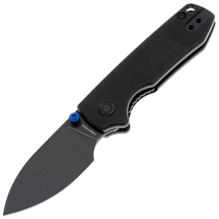 Нож Vosteed Raccoon Cub blackwash сталь 14C28N рукоять Black G10