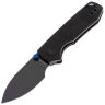 Нож Vosteed Raccoon Cub blackwash сталь 14C28N рукоять Black G10