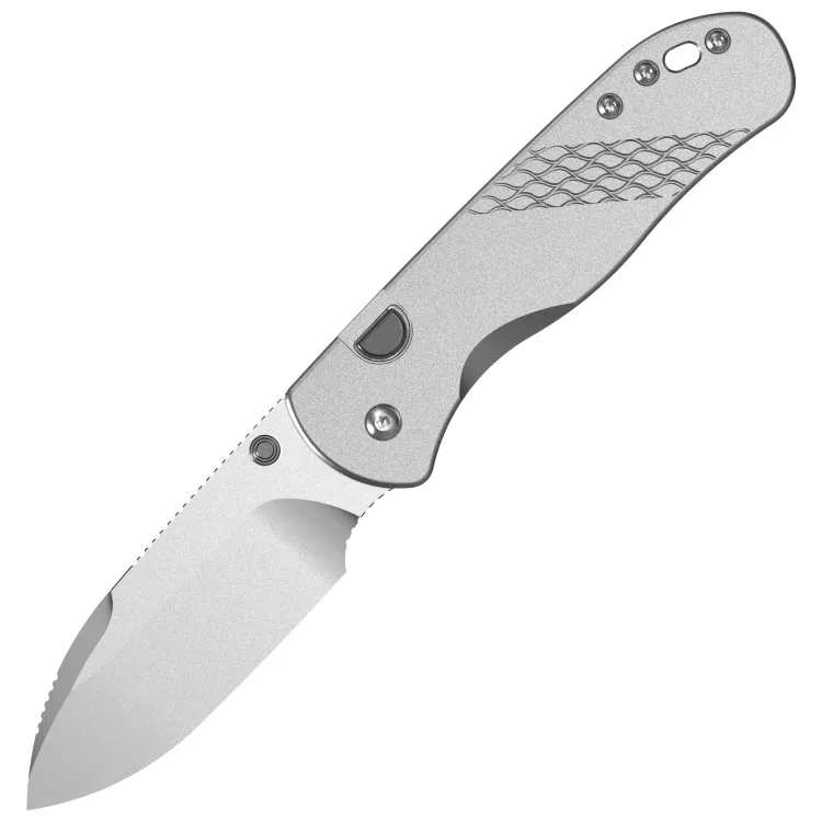 Нож Kizer Drop Bear 292 AirTi satin сталь M390 рукоять Grey Aluminium