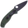 Нож Spyderco Tenacious Black сталь 8Cr13MoV рукоять Green G10 (C122GPBGR)