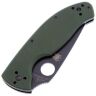 Нож Spyderco Tenacious Black сталь 8Cr13MoV рукоять Green G10 (C122GPBGR)