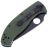 Нож Spyderco Tenacious Black сталь 8Cr13MoV рукоять Green G10 (C122GPBGR)