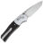 Нож QSP Vault satin сталь 14C28N рукоять Aluminum/Black Micarta (QS157-A1)
