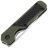 Нож Kizer Mini Militaw сталь Nitro-V рукоять Green G10/Black Geometric Pattern G10