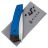 Нож Kizer Mini Momo satin сталь 154CM рукоять Black/Blue Aluminum