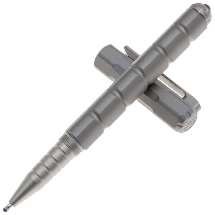 Ручка тактическая Maxace Judge 2.0 Grey Titanium (E01A)