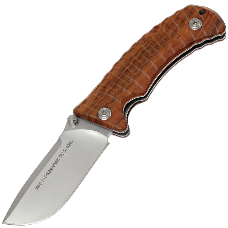 Нож Fox Pro-Hunter satin сталь N690Co рукоять Desertwood (FX-130 DW)