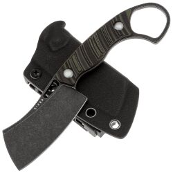 Нож Kizer Little Rhino black сталь D2 рукоять OD Green/Black G10