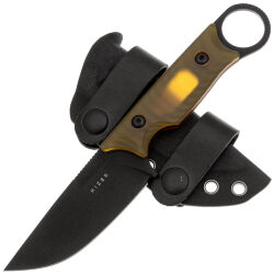 Нож Kizer Cabox black сталь Nitro-V рукоять Ultem