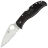 Нож Spyderco LeafJumper Serrated сталь VG-10 рукоять Black FRN (C262SBK)