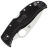 Нож Spyderco LeafJumper Serrated сталь VG-10 рукоять Black FRN (C262SBK)