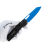 Нож Tenable Shard blue сталь 14C28N рукоять Diamond pattern Black Aluminum