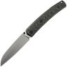 Нож Petrified Fish Patte satin сталь 14С28 рукоять Carbon Fiber