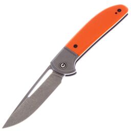 Нож CIVIVI Trailblazer сталь 14C28N рук. Orange G10 (C2018A)