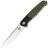 Нож Bestech Swordfish satin сталь D2 рукоять Black/Green G10 (BG03A)