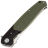 Нож Bestech Swordfish satin сталь D2 рукоять Black/Green G10 (BG03A)