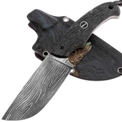 Нож Волчий Век Шихан Custom I Am Groot сталь 95х18 WA рукоять Black G10
