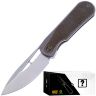Набор Mystery Box WE Knife Baloo beadblast сталь CPM-20CV рукоять Gray Ti/Green Micarta