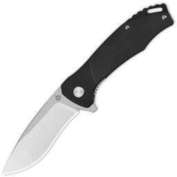 Нож QSP Raven satin сталь D2 рукоять Black G10 (QS122-C1)