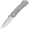 Нож Real Steel Luna Maius satin сталь N690 рукоять Titanium (7091)