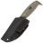 Нож DPx HEST Original Desert Tan сталь D2 рукоять Green Canvas Micarta (DPXHSX115)