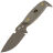 Нож DPx HEST Original Desert Tan сталь D2 рукоять Green Canvas Micarta (DPXHSX115)