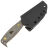 Нож DPx HEST Original Desert Tan сталь D2 рукоять Green Canvas Micarta (DPXHSX115)