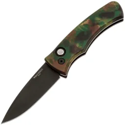 Нож Pro-Tech Duke 2 DLC сталь MagnaCut рукоять  Woodland Camo Aluminium (DUKE2103-WOODLAND)