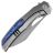 Нож WE Knife Ignio beadblast сталь 20CV рукоять beadblast Gray Titanium (WE22042B-4)