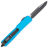 Нож Microtech Ultratech S/E black сталь M390 рукоять Turquoise Aluminum (121-1TQ)