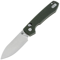 Нож Vosteed Raccoon CB satin сталь 14C28N рукоять Green Micarta