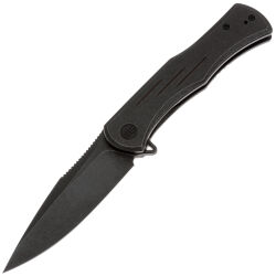 Нож WE Knife Primoris Blackwash сталь CPM-20CV рукоять Black Titanium (WE20047A-3)