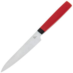 Нож кухонный Owl Knife Универсал U130 сталь N690 рукоять красный G10