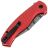 Нож CIVIVI Stormhowl сталь Damascus рукоять Milled Red Aluminum (C23040B-DS1)
