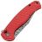 Нож CIVIVI Stormhowl сталь Damascus рукоять Milled Red Aluminum (C23040B-DS1)