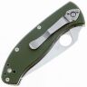Нож Spyderco Tenacious PS сталь 8Cr13MoV рукоять Green G10 (C122GPSGR)