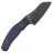Нож Kizer Bulldog Fix gray stonewash сталь 14C28N рукоять Grey G10
