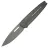 Нож WE Knife Hull gray stonewash сталь M390 рукоять Gray Titanium (WE24046-2)