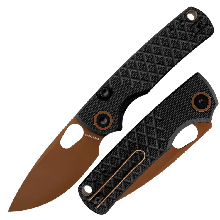 Нож Vosteed Porcupine copper dune сталь 14C28N рукоять Black G10
