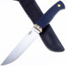Нож Южный Крест Длинный Джек Эксперт сталь N690 рукоять латунь микарта синяя (371.5256)