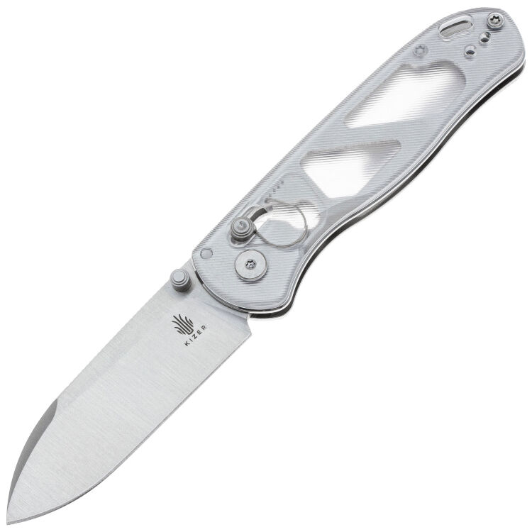 Нож Kizer Drop Bear satin сталь Nitro-V рукоять Acrylic