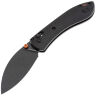 Нож Vosteed Mini Nightshade blackwash сталь 14C28N рукоять Black Aluminum